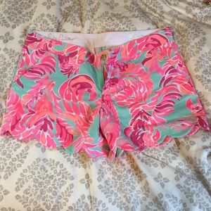 Lilly Pulitzer buttercup shorts size 8